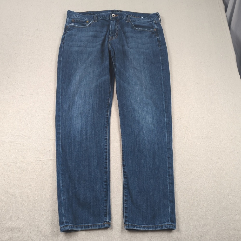 Lucky Brans Jeans Mens 38x32 Blue 221 Original Straight Casual Classic